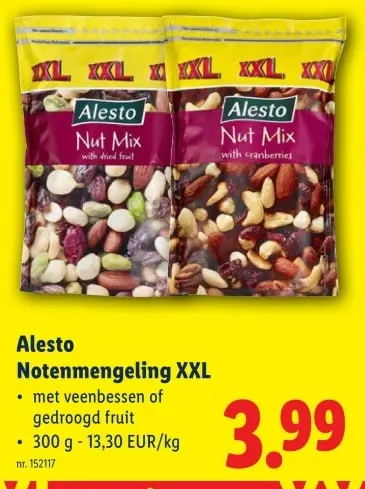 Promotie: Notenmengeling XXL