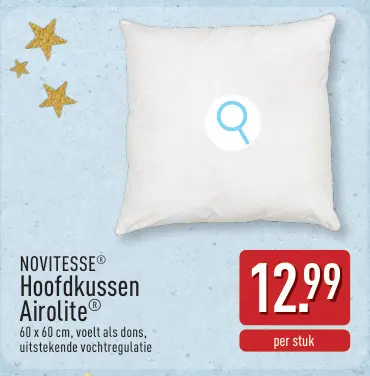 Promotie: Hoofdkussen Airolite