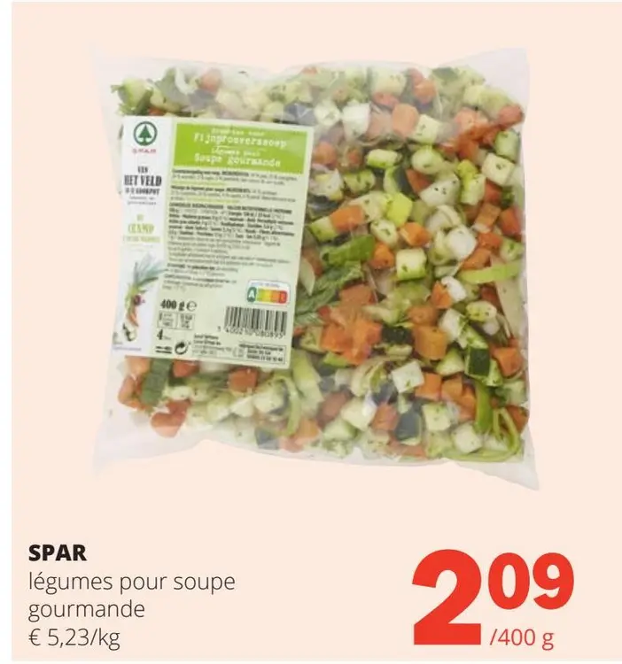 Offre: légumes pour soupe gourmande