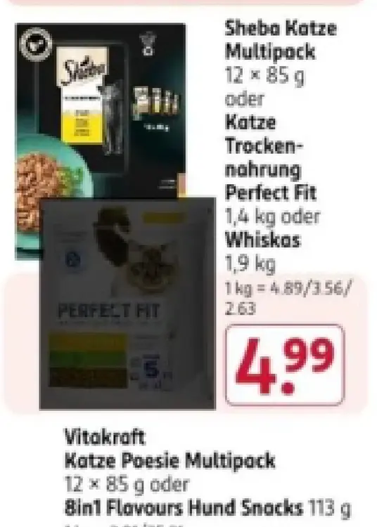 Aanbieding: Katze Multipack oder Katze Trockennahrung