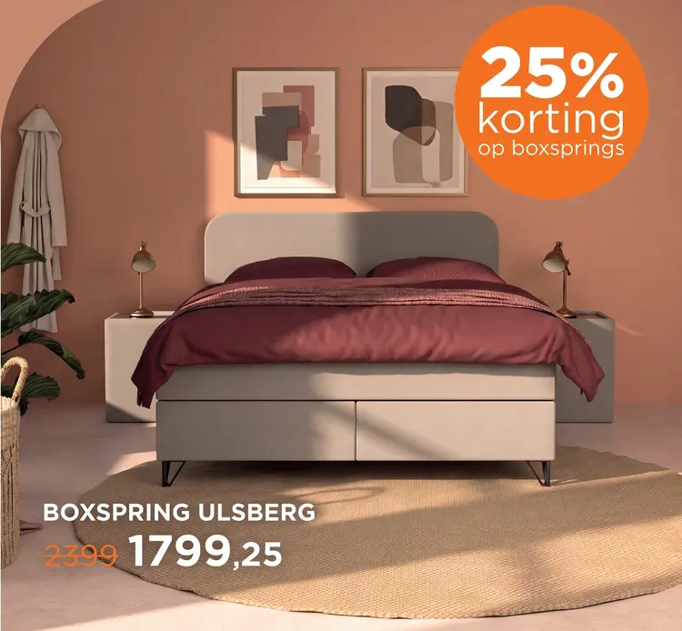 Aanbieding: Boxspring Ulsberg