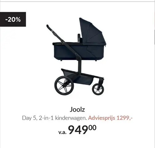 Aanbieding: Day 5, 2-in-1 kinderwagen.