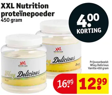 Aanbieding: XXL Nutrition proteïnepoeder