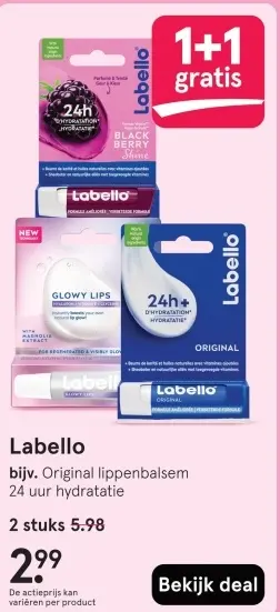 Aanbieding: Labello