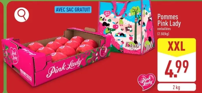 Offre: Pommes Pink Lady