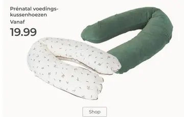 Aanbieding: Prénatal voedings-kussenhoezen