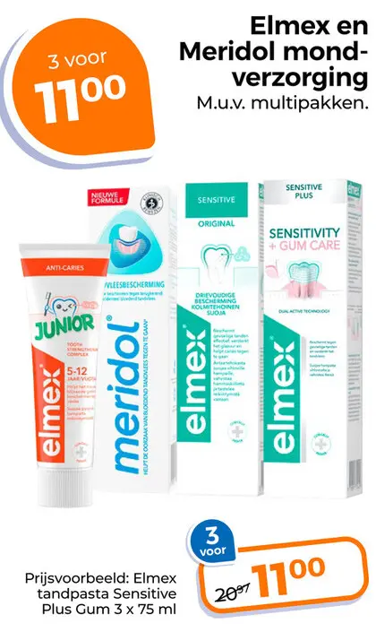 Aanbieding: Elmex en Meridol mondverzorging