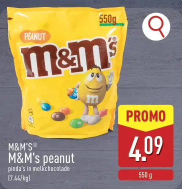 Promotie: M&M's peanut
