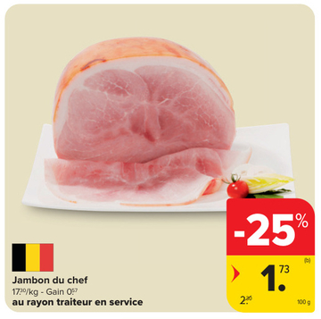 Offre: Jambon du chef