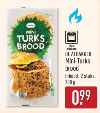 Aanbieding: Mini-Turks brood