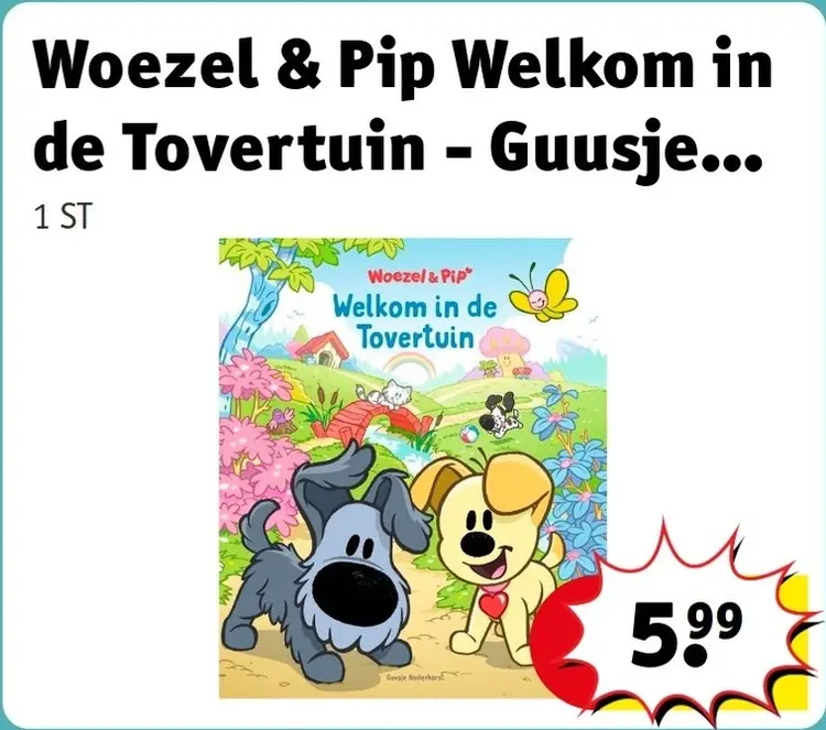 Aanbieding: Woezel & Pip Welkom in de Tovertuin 
