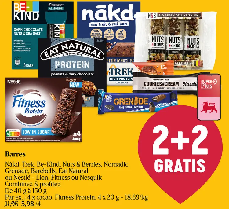 Offre: Barres