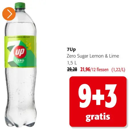 Promotie: Zero Sugar Lemon & Lime