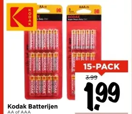 Aanbieding: Kodak Batterijen