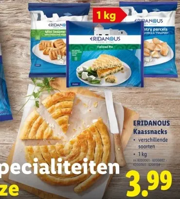 Promotie: Kaassnacks