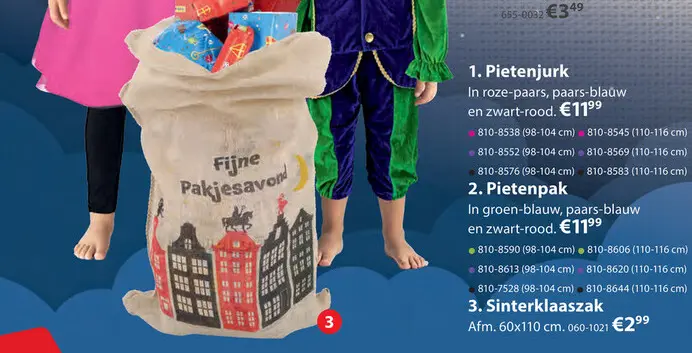 Aanbieding: Sinterklaaszak