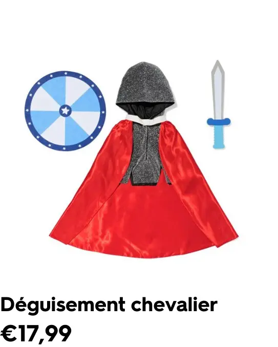 Offre: Déguisement chevalier