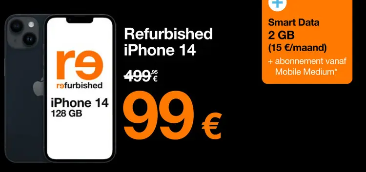 Promotie: Refurbished iPhone 14