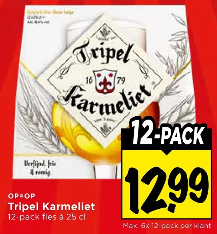 Aanbieding: Tripel Karmeliet