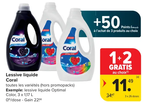 Offre: Lessive liquide