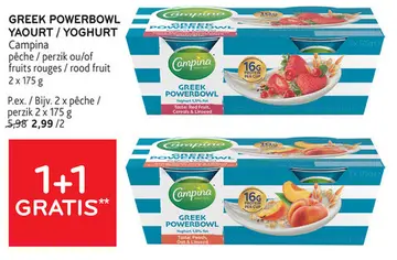 Offre: Greek powerbowl yaourt / yoghurt