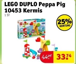 Promotie: Peppa Pig 10453 Kermis