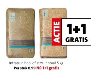 Aanbieding: Intratuin hooi of stro