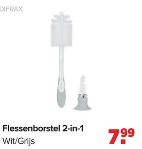Aanbieding: Flessenborstel 2-in-1