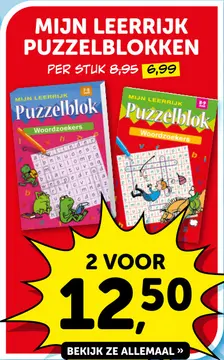 Aanbieding: Mijn leerrijk puzzelblokken