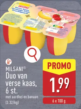 Aanbieding: Duo van verse kaas