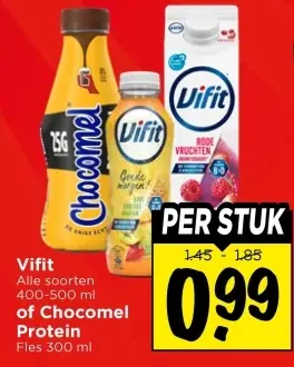Aanbieding: Vifit of Chocomel Protein