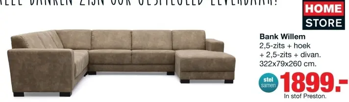 Aanbieding: Bank Willem