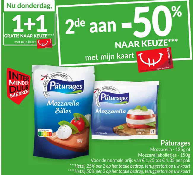 Promotie: Mozzarella