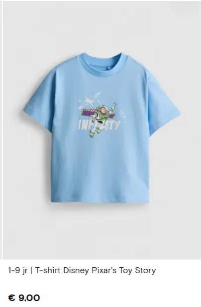 Promotie: T-shirt Disney Pixar's Toy Story