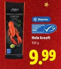 Aanbieding: Hele kreeft