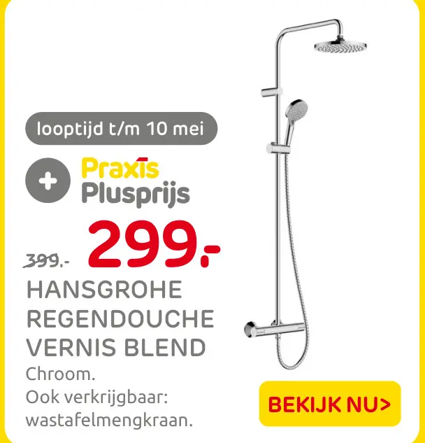 Aanbieding: Regendouche vernis blend