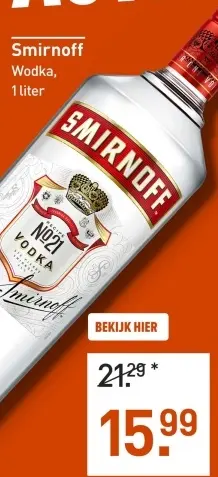 Aanbieding: Smirnoff