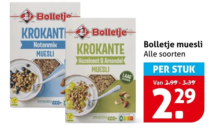 Aanbieding: Bolletje muesli