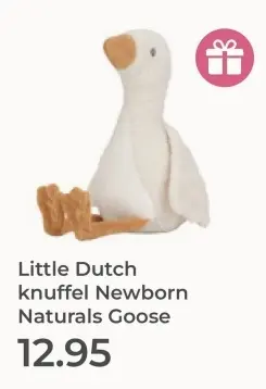 Aanbieding: knuffel Newborn Naturals Goose