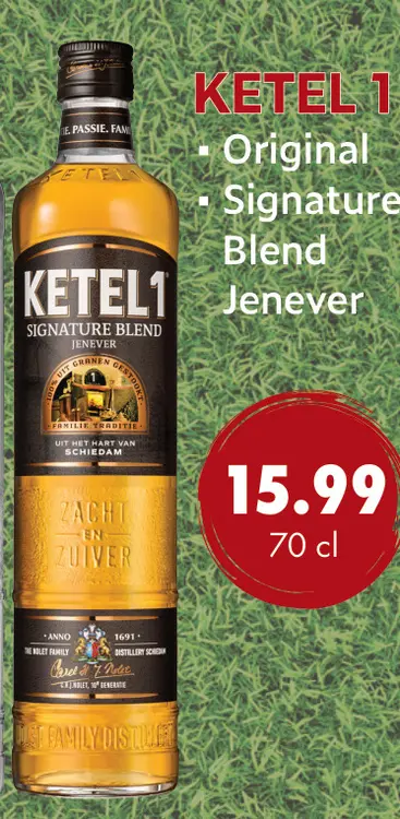 Aanbieding: KETEL 1 Original Signature Blend Jenever