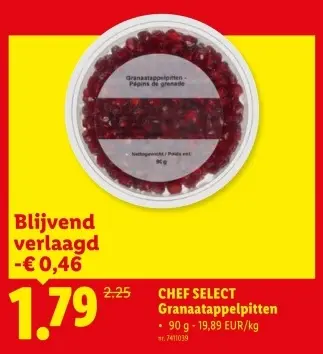 Promotie: Granaatappelpitten