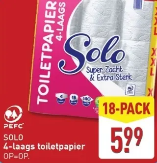 Aanbieding: Toiletpapier
