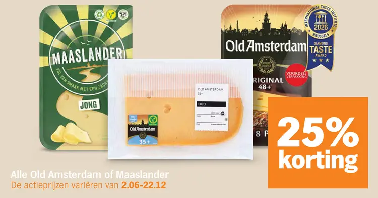 Aanbieding: Old Amsterdam of Maaslander