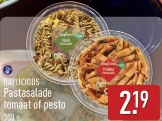 Aanbieding: Pastasalade tomaat of pesto