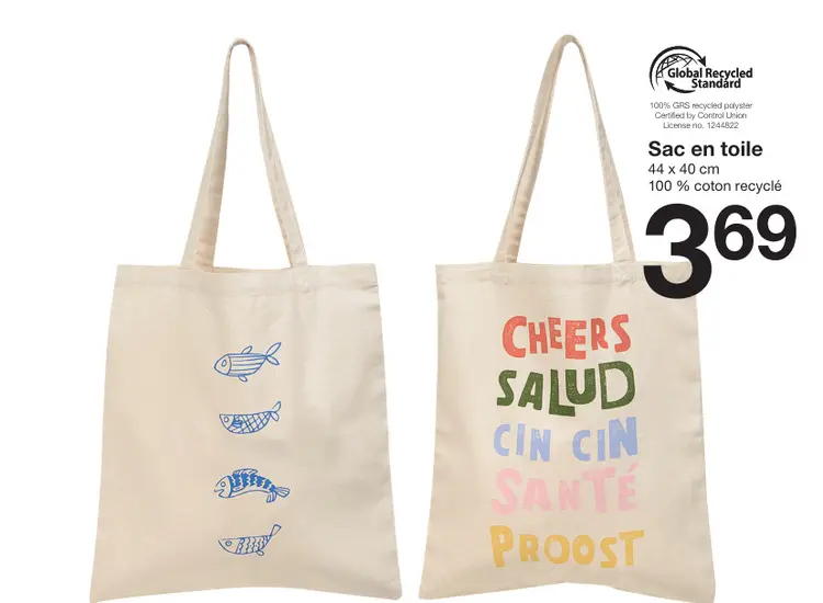 Offre: Sac en toile