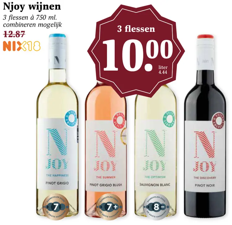 Aanbieding: Njoy wijnen