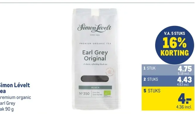Aanbieding: Earl Grey Original