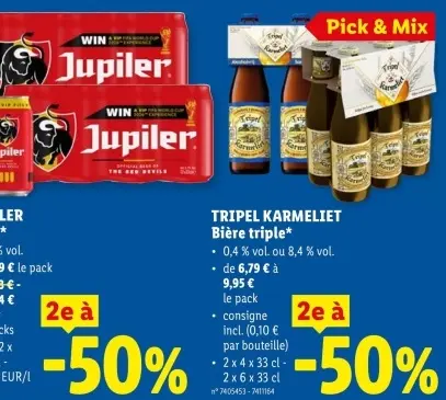 Offre: Tripel karmeliet