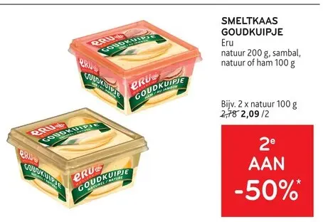Promotie: Smeltkaas goudkuipje
