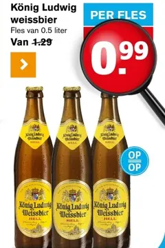 Aanbieding: König Ludwig weissbier